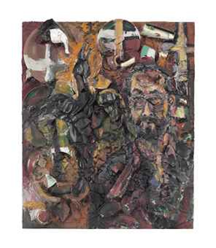Portrait of M.T. by Julian Schnabel