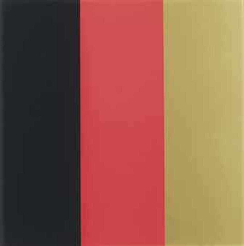 Schwarz, Rot, Gold II (Black, Red, Gold II) by Gerhard Richter