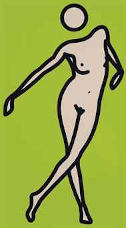 Caterina Nude. 03 by Julian Opie