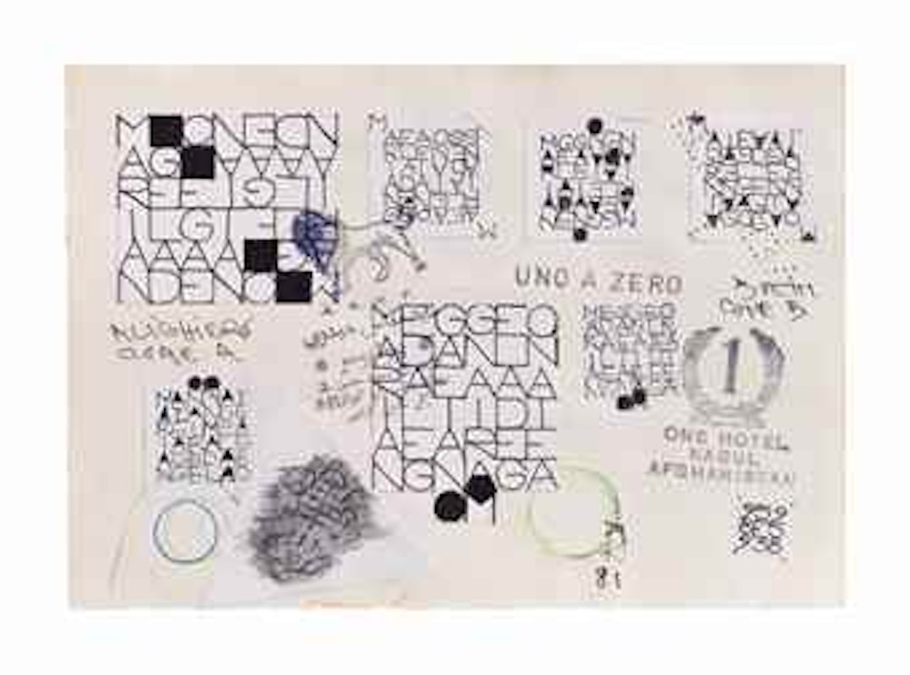 Untitled by Alighiero Boetti