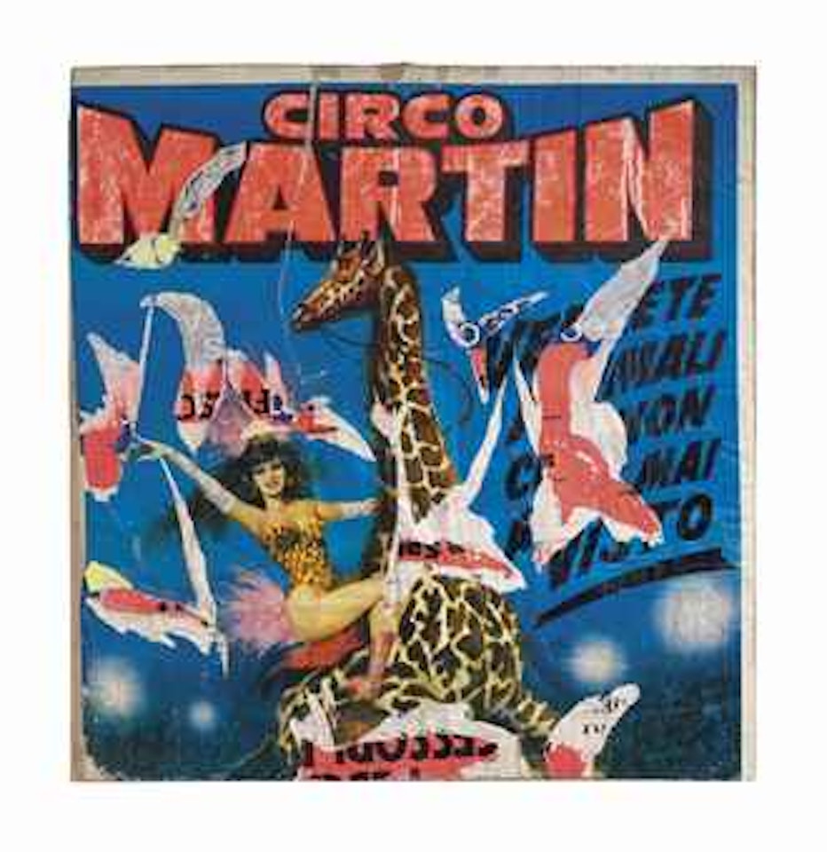 Circo Martin by Mimmo Rotella