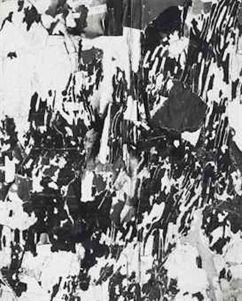 Untitled (Torn wall), c. 1950 by Harry Callahan