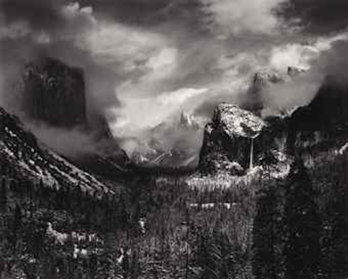 Clearing Winter Storm, Yosemite National Park, California, 1944 by Ansel Adams