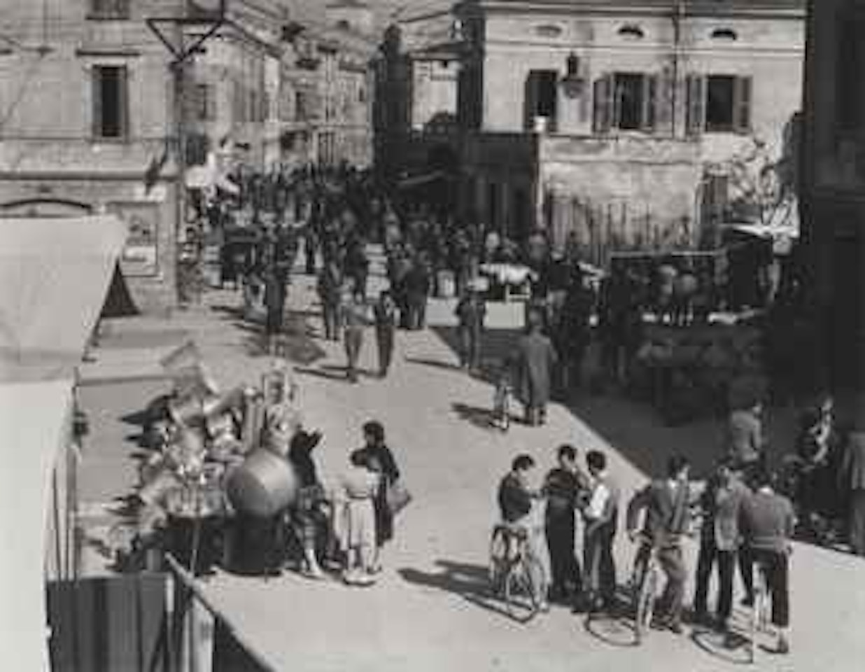 The Market, Luzzara, Italy, 1953 by Paul Strand