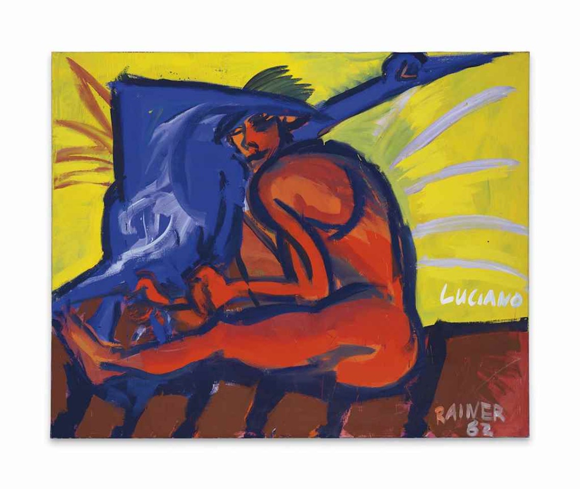 Luciano-Schwan III (Luciano-Swan III) by Rainer Fetting