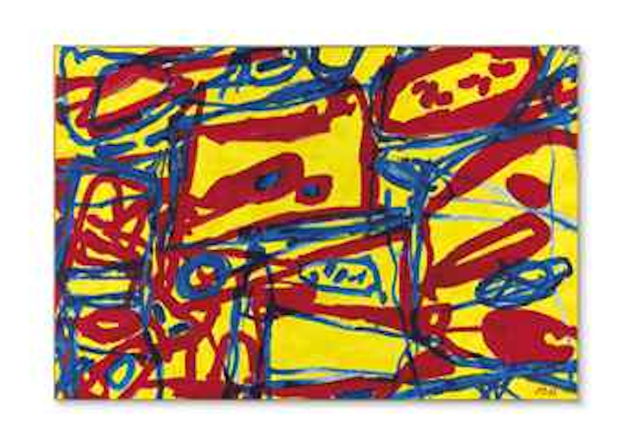 Mire G85 (Kowloon) by Jean Dubuffet