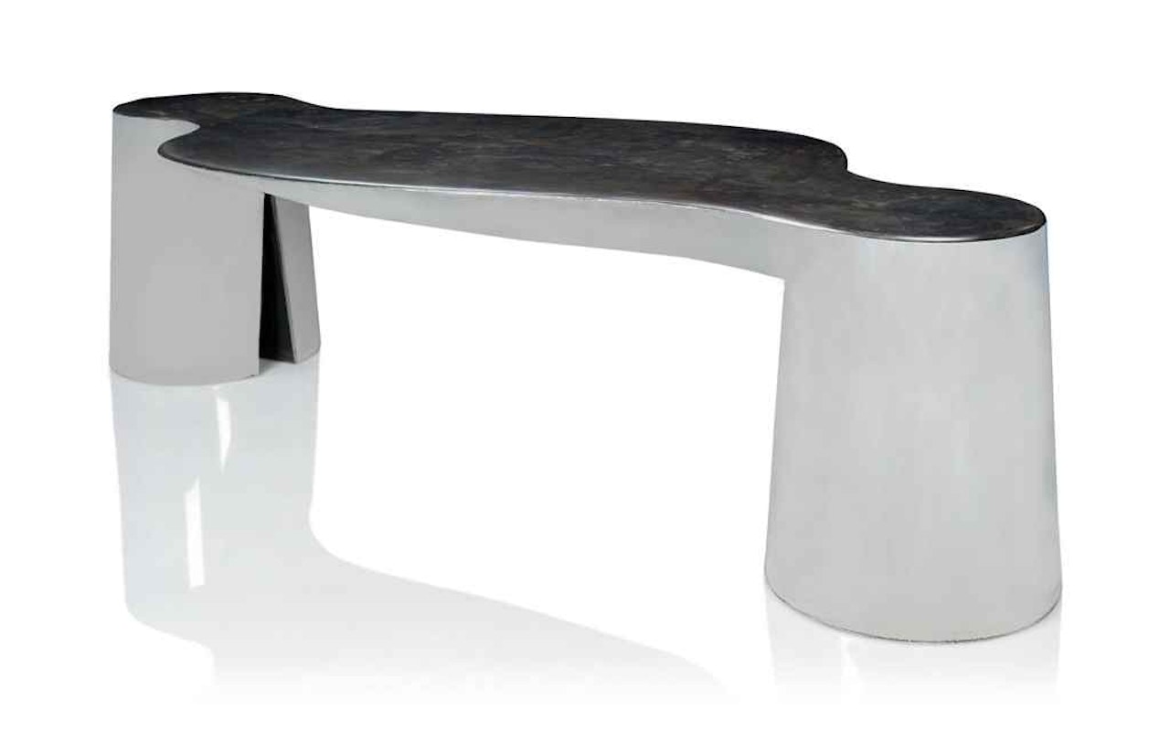 'TWO LEGS AND A TABLE' by Ron Arad