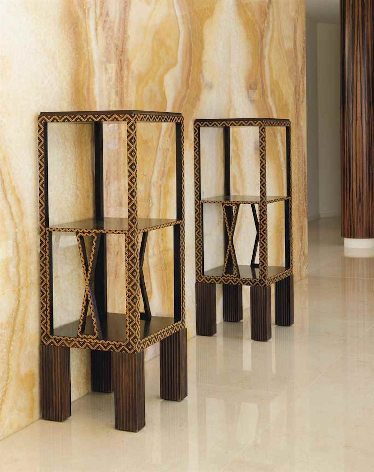 A PAIR OF ETAGERES by Josef Hoffmann