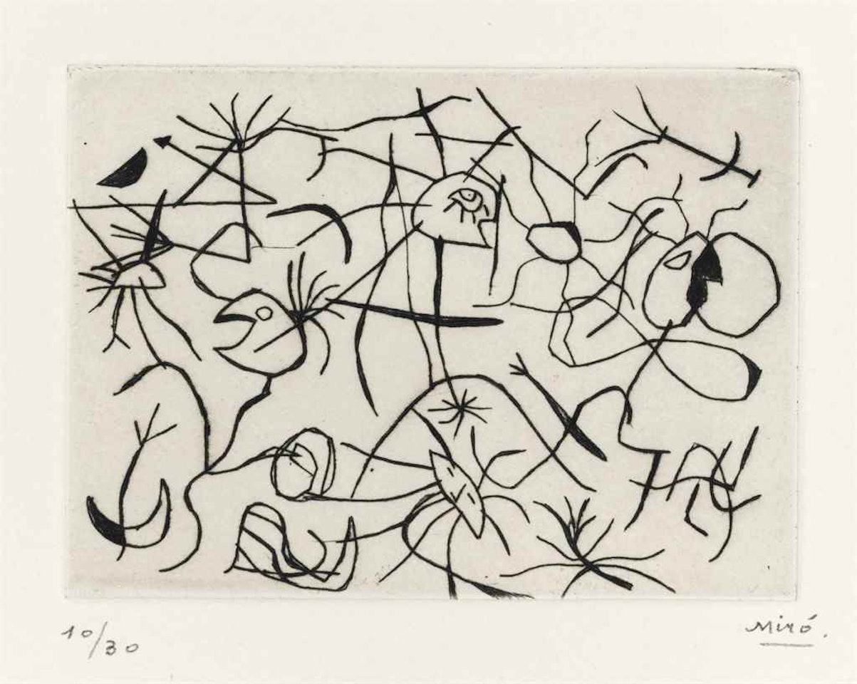 Astres et danseurs by Joan Miró