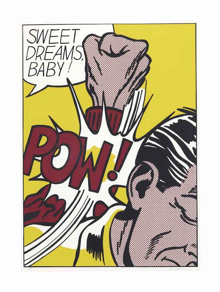 Sweet Dreams Baby!, from 11 Pop Artists, Volume III by Roy Lichtenstein