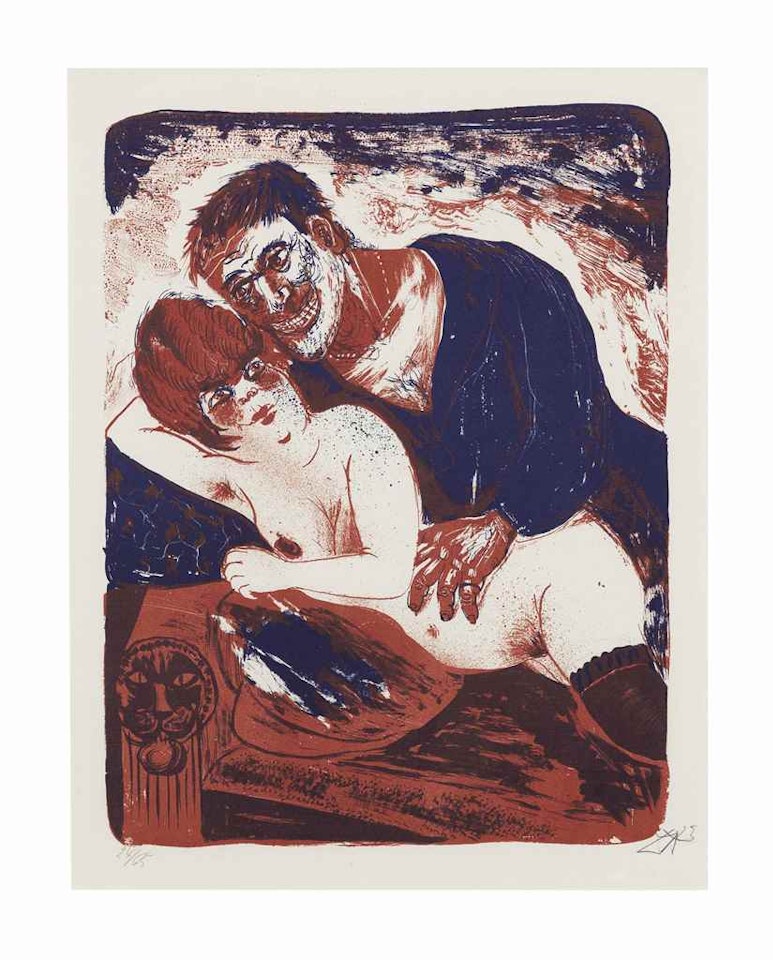 Matrose und Mädchen by Otto Dix