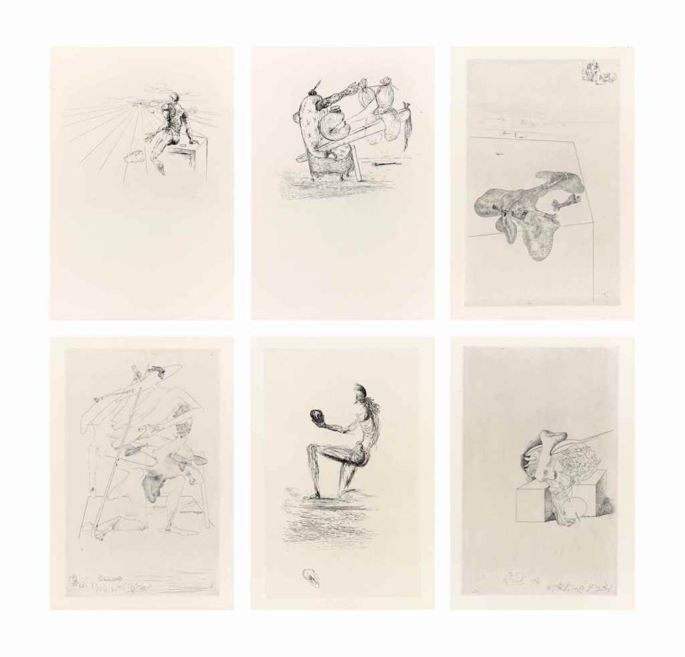 Les Chants de Maldoror by Salvador Dali