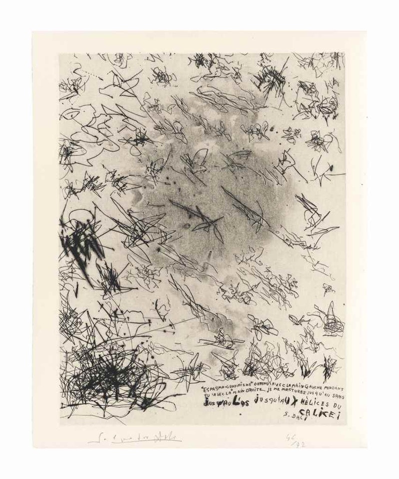 Georges Hugnet, Onan, Éditions Surréalistes, Paris, 1934 by Salvador Dali