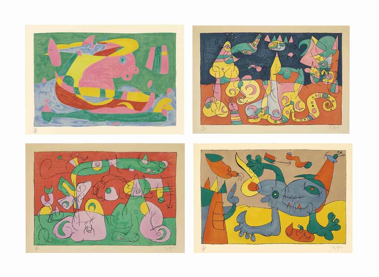 Suites Pour Ubu Roi by Joan Miró