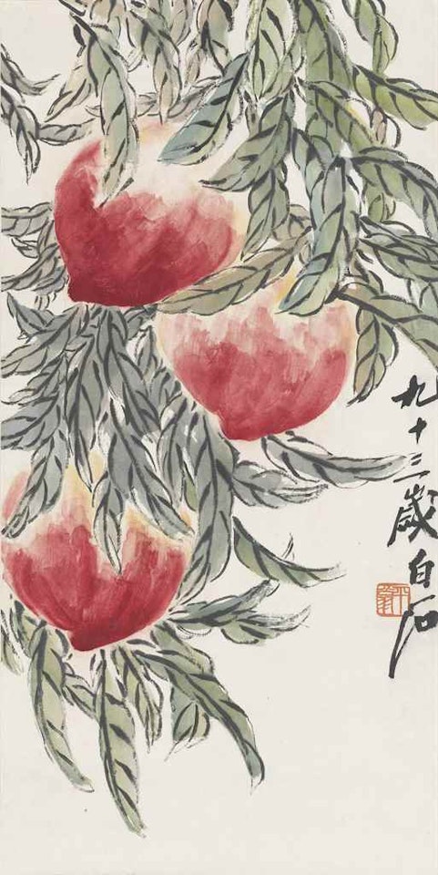 PEACHES by Qi Baishi