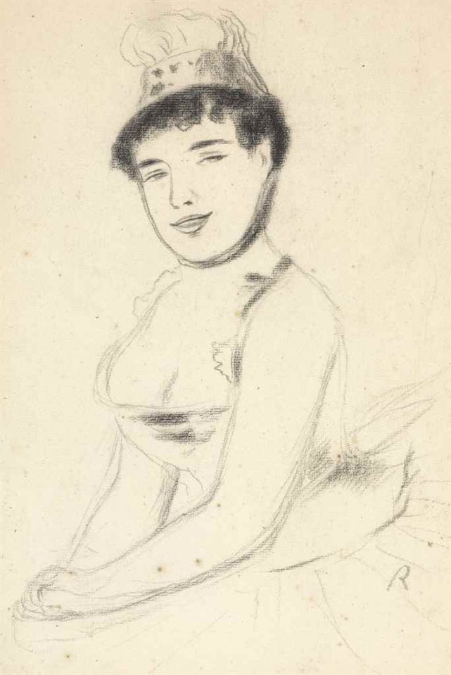 Danseuse au chapeau by Pierre-Auguste Renoir