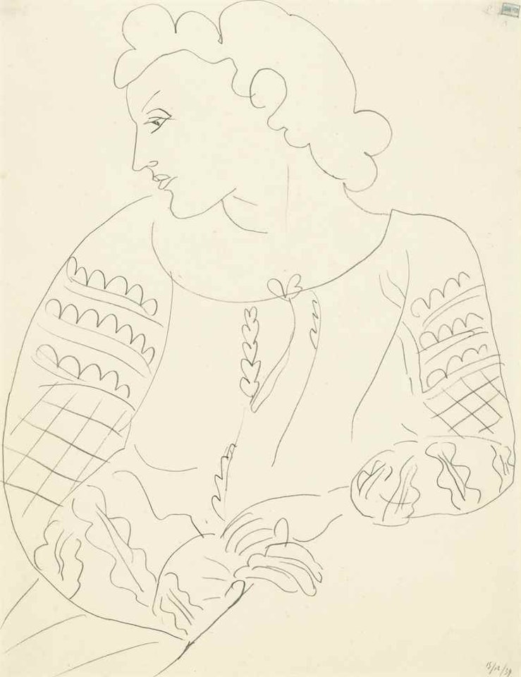 La blouse roumaine by Henri Matisse