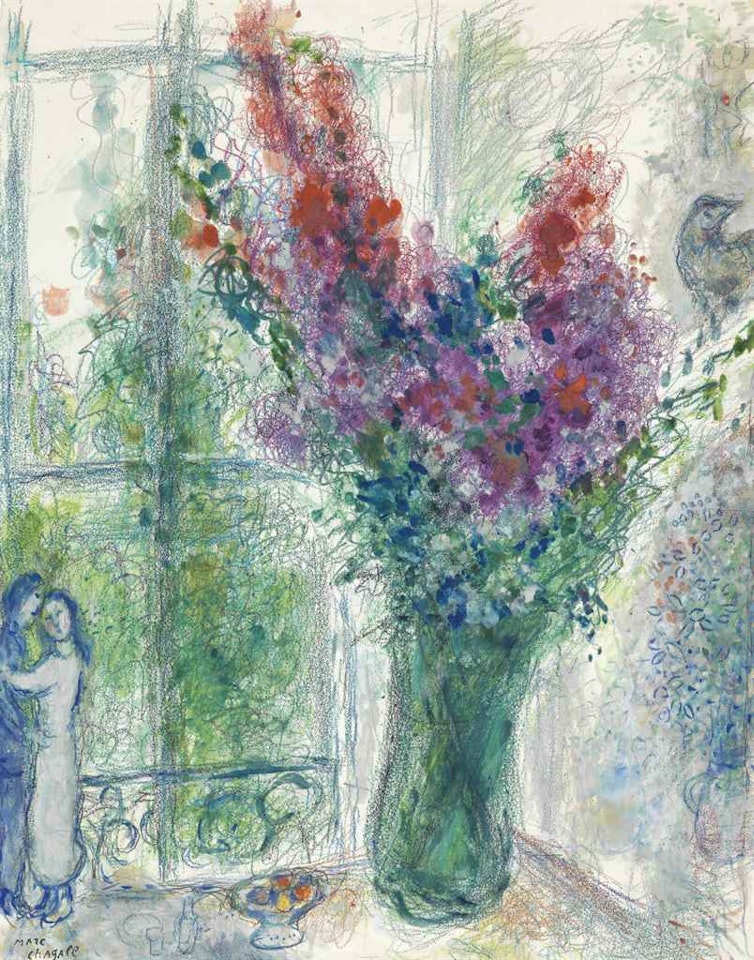 Les Campanules by Marc Chagall