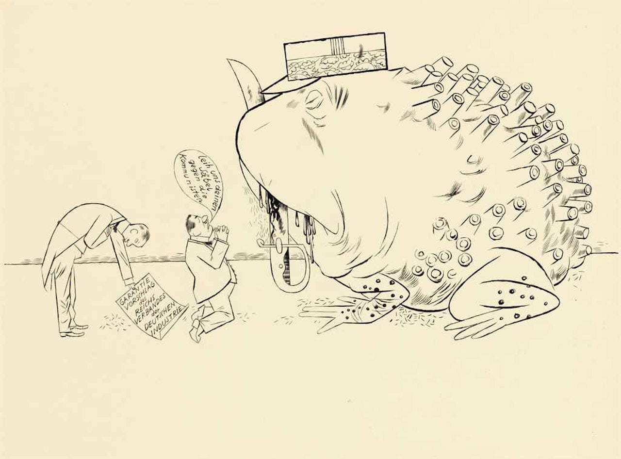 Garantievorschlag des Reichverbandes der deutschen Industrie by George Grosz