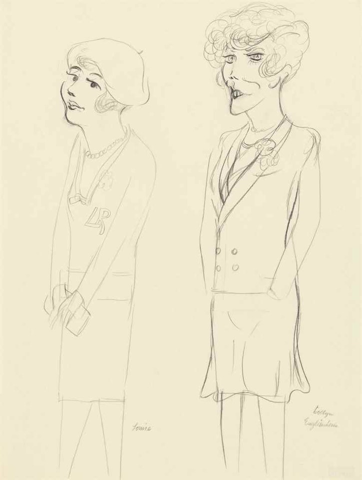 Louise und Evelyn by George Grosz