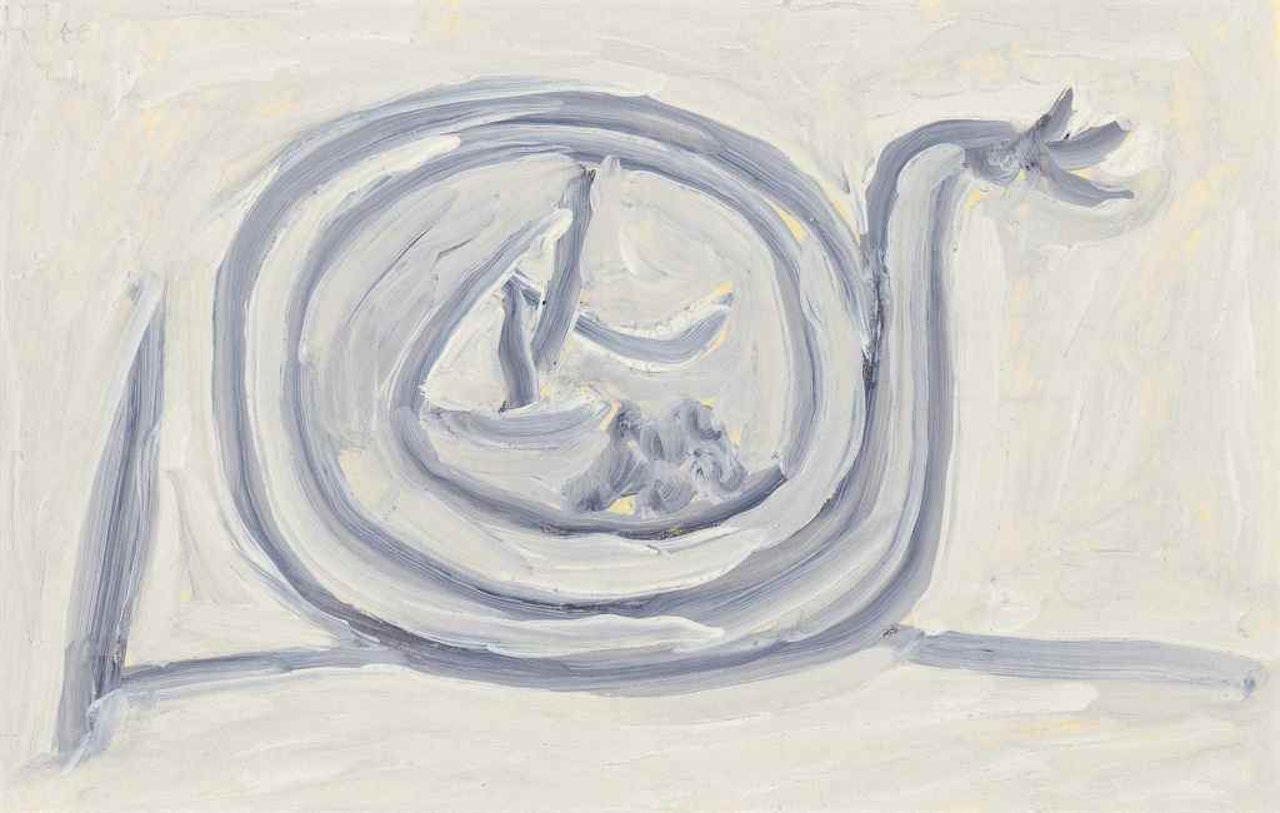 Schneckenpost by Paul Klee