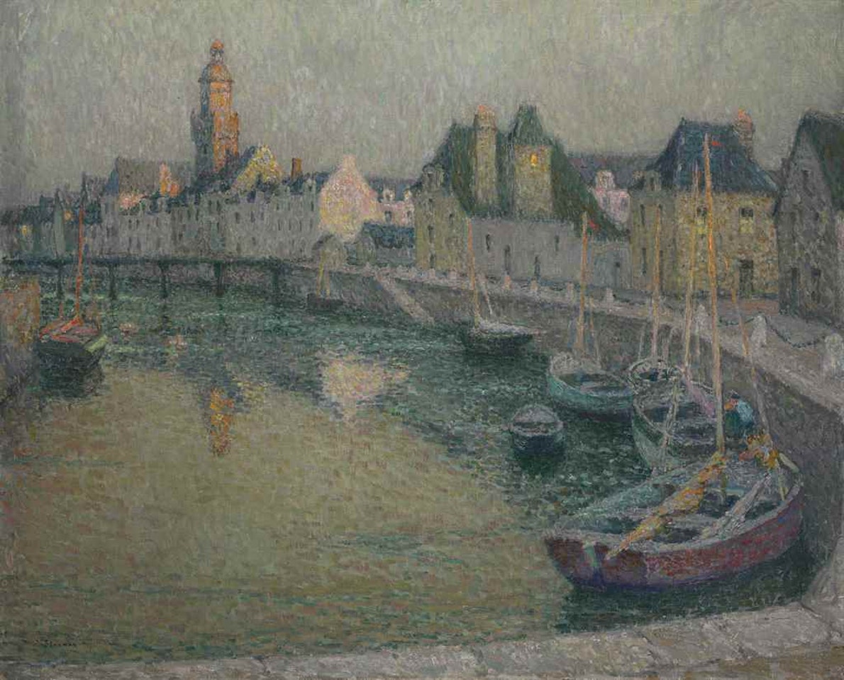 Le Port by Henri Le Sidaner