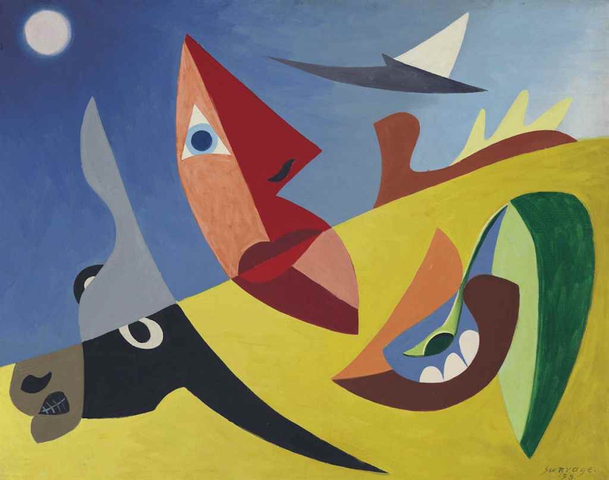 Le Soleil by Leopold Survage
