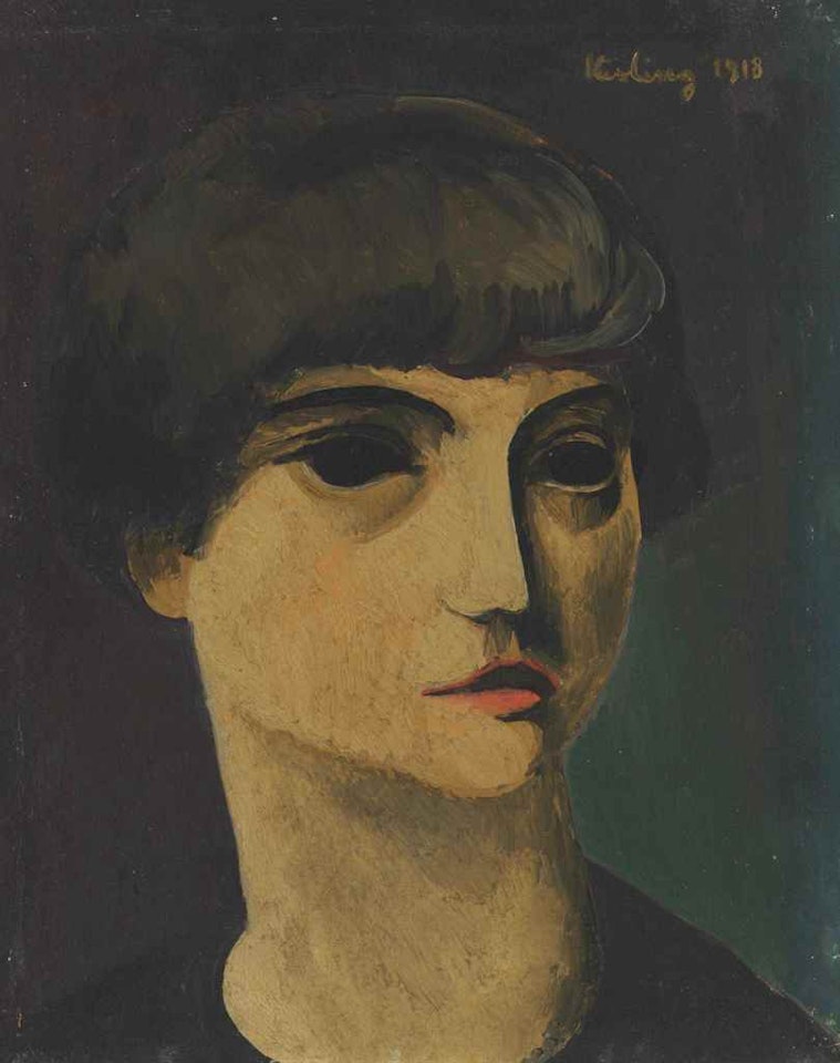 Jeune femme by Moïse Kisling