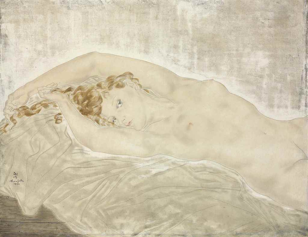 Nu by Leonard Tsuguharu Foujita