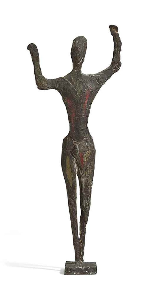 Piccolo giocoliere in policromia by Marino Marini