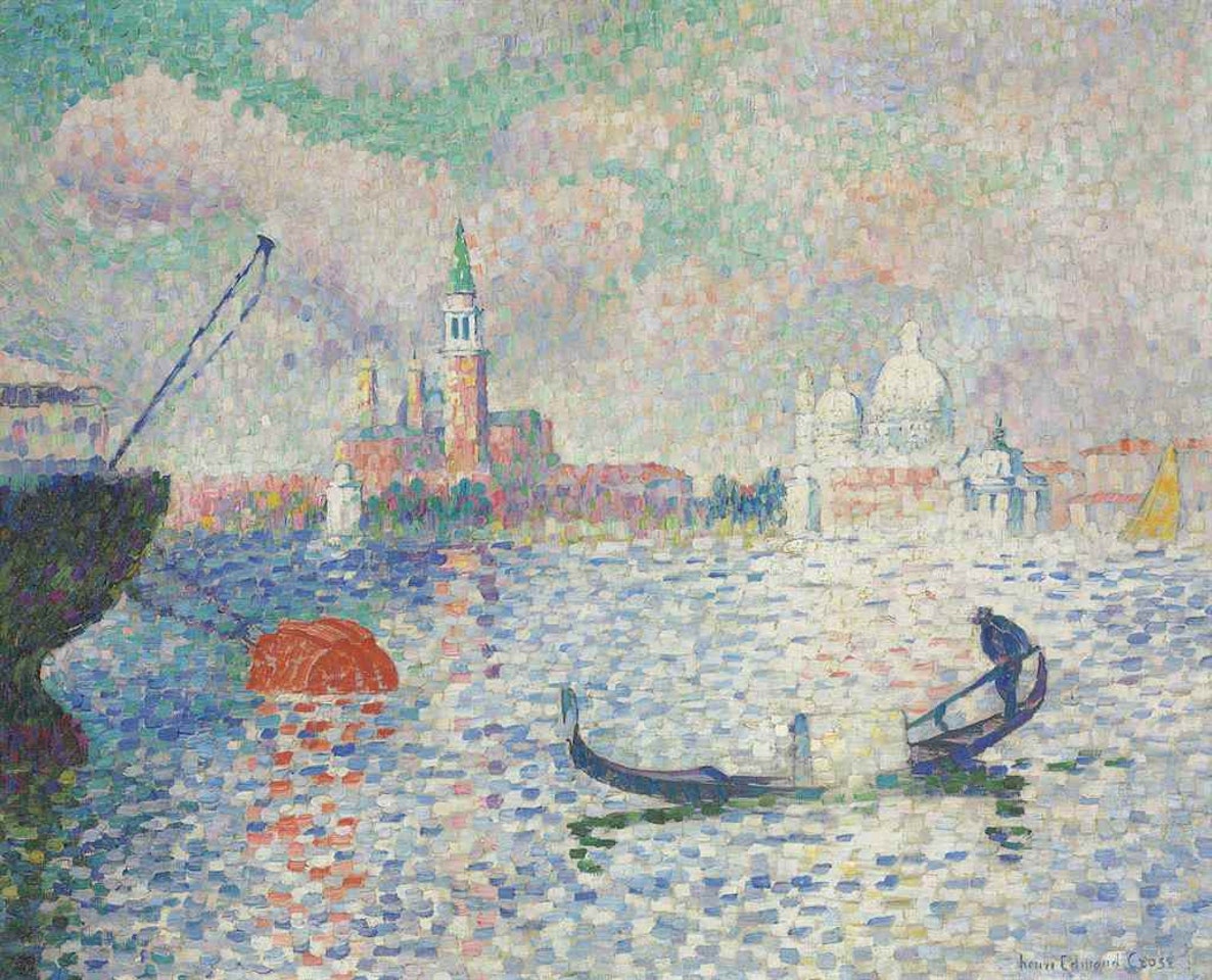 Vue du bassin de Saint-Marc  by Henri Edmond Cross