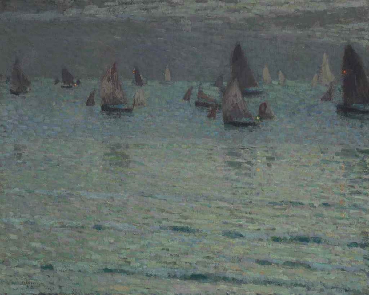 Les Barques by Henri Le Sidaner