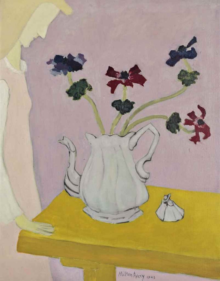 Anemones by Milton Avery