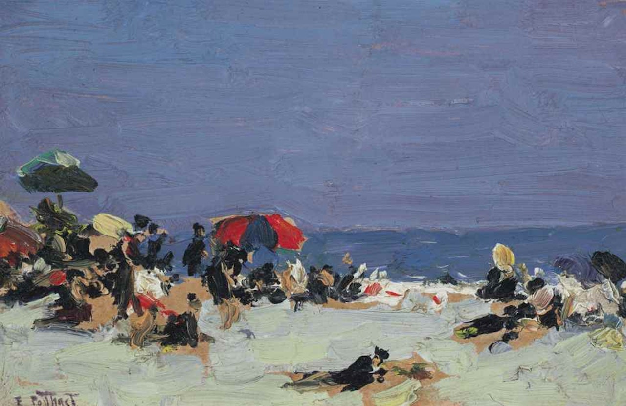 On the Beach by Edward Henry Potthast