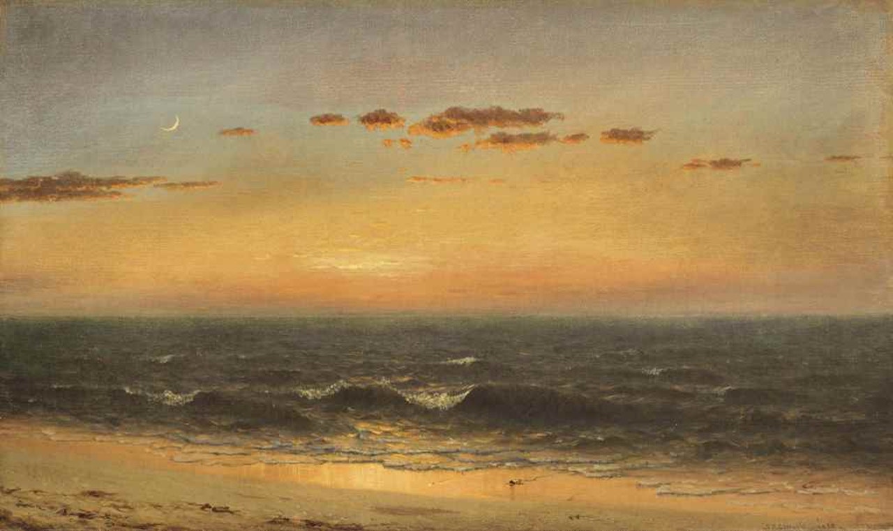 Sunrise on the Seashore by Sanford Robinson Gifford