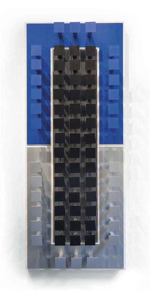 Vibración vertical by Jesus Rafael Soto