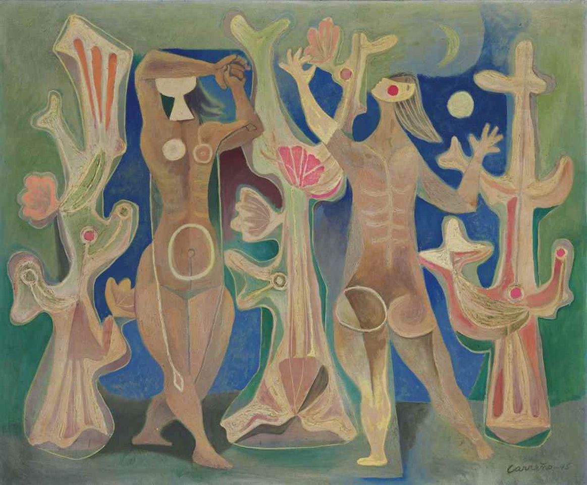 Mujeres y corales by Mario Carreno