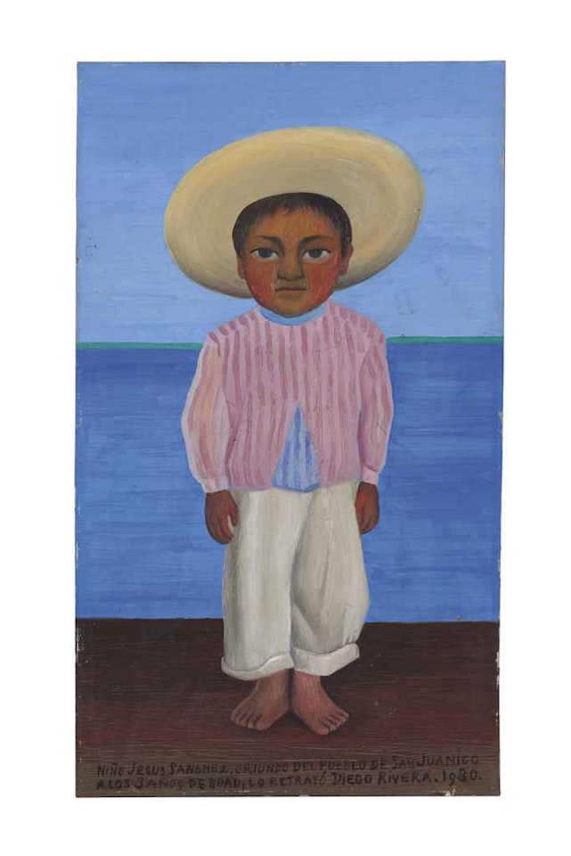 Niño Jesús Sánchez by Diego Rivera