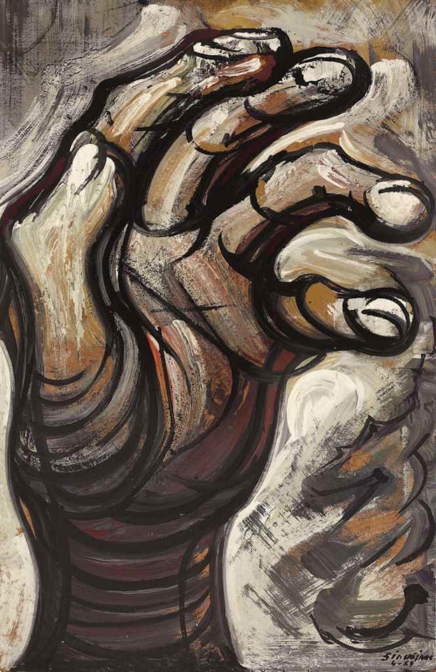Mano abierta by David Alfaro Siqueiros