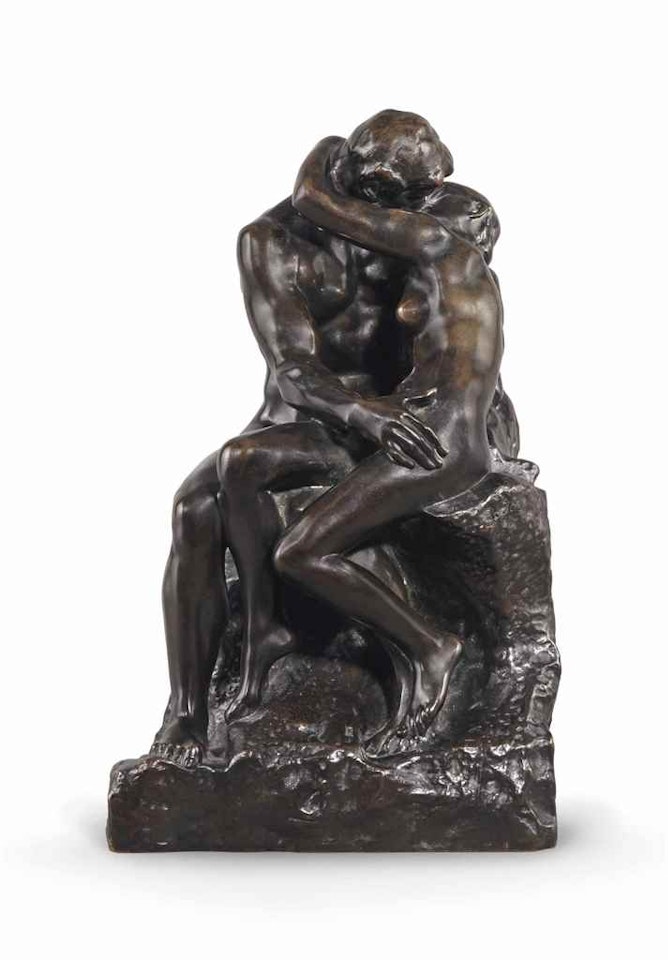 Le baiser, 4ème réduction ou petit modèle by Auguste Rodin