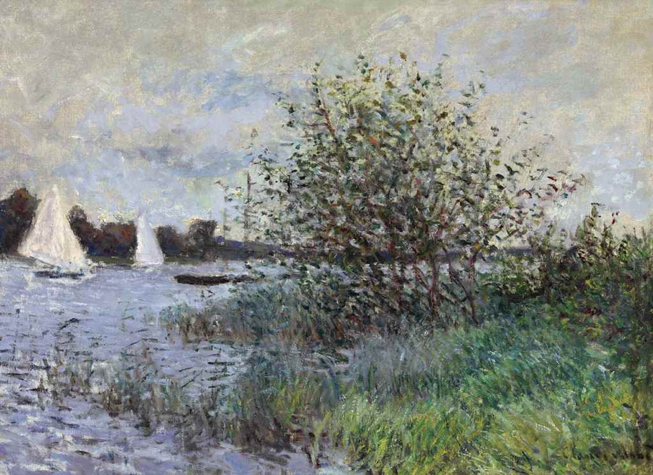 Les bords de la Seine près d’Argenteuil by Claude Monet