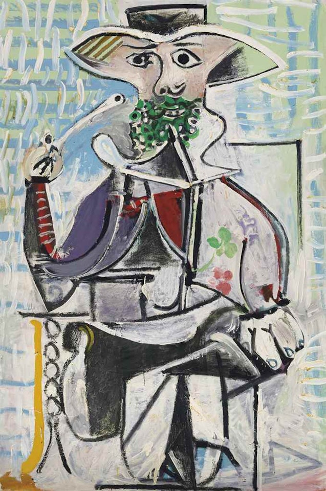 Homme à la pipe by Pablo Picasso