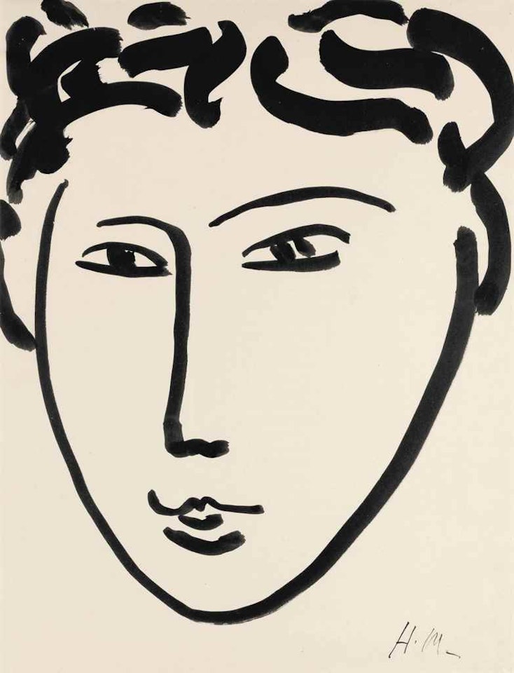 Tête de femme by Henri Matisse