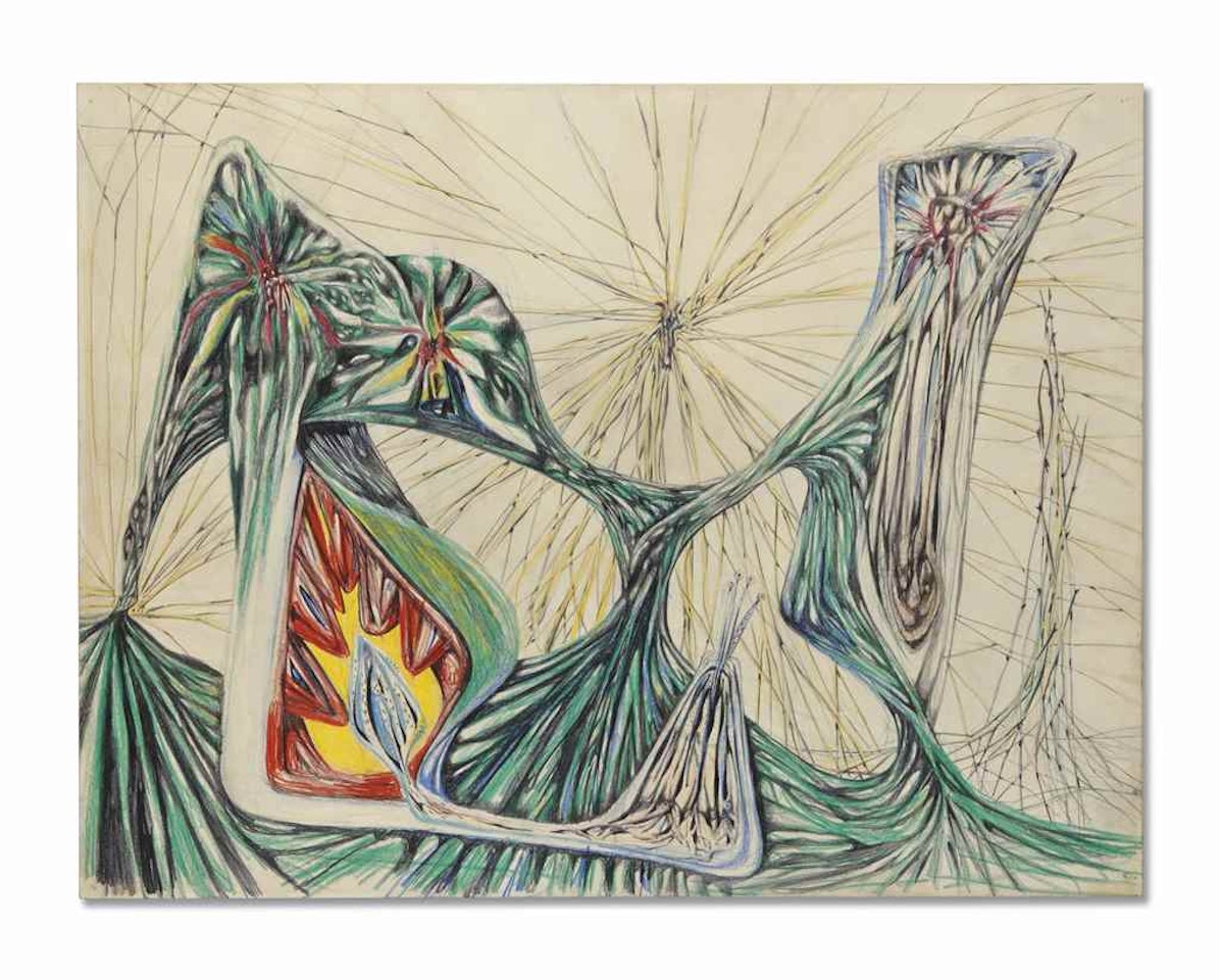 Scénario n°1: Succion Panique du Soleil by Roberto Matta