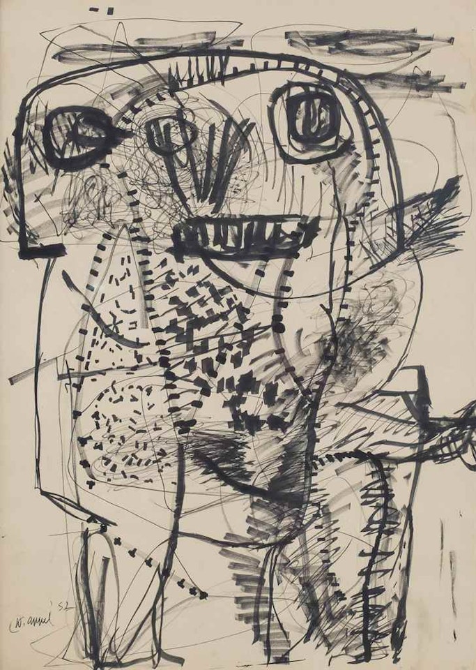 Personnage (Figure) by Karel Appel