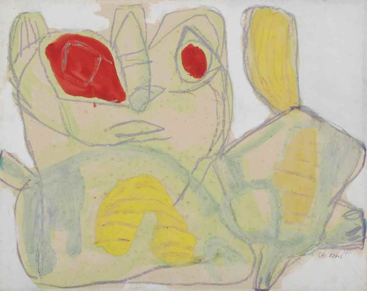 Cat by Karel Appel