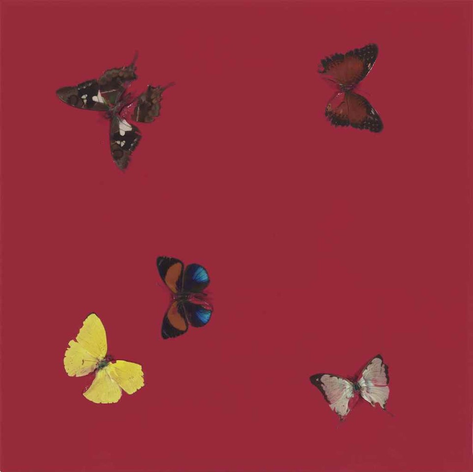 The Kiss of Death by Damien Hirst