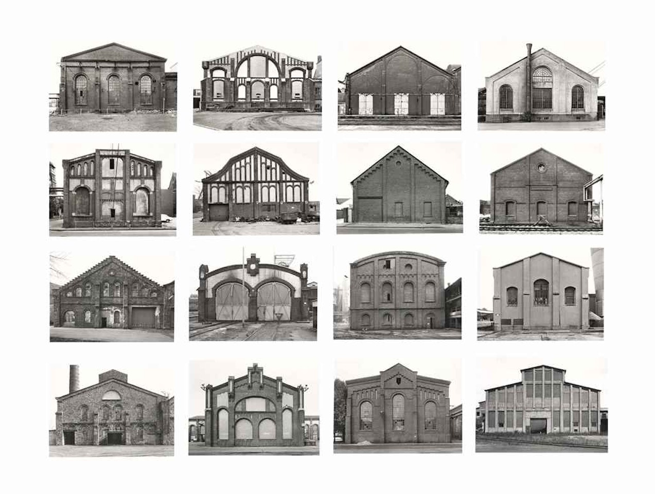 Fabrikhallen (Giebel) by Bernd & Hilla Becher