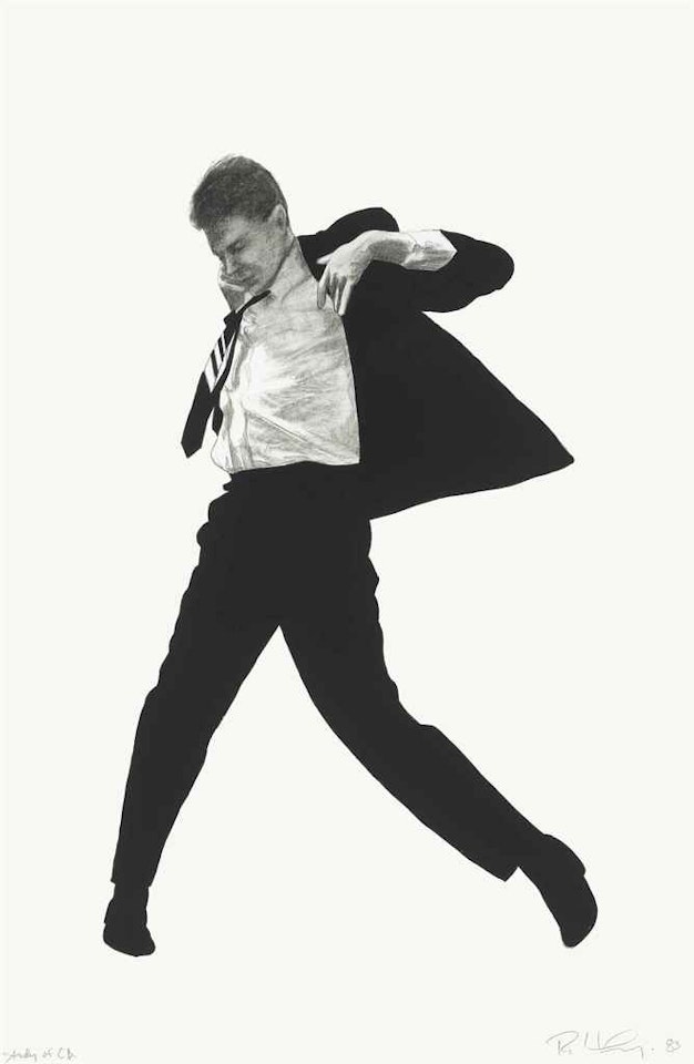 Study of E.B. (from Men in the Cities) by Robert Longo
