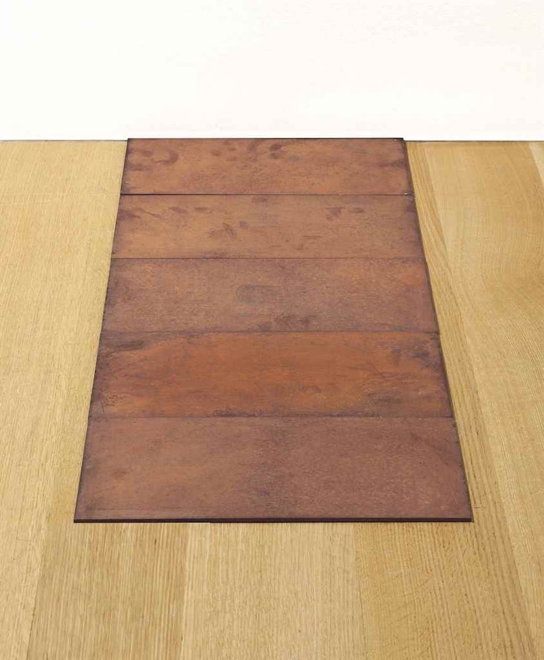 5 Prime Rectile by Carl Andre